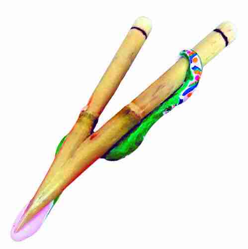 Kuripe Grande Serpente - Mixcolor Primordiale in Bamboo