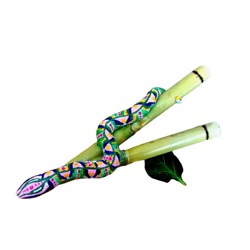 Kuripe Große Schlange - Mixcolor Ur-Bamboo